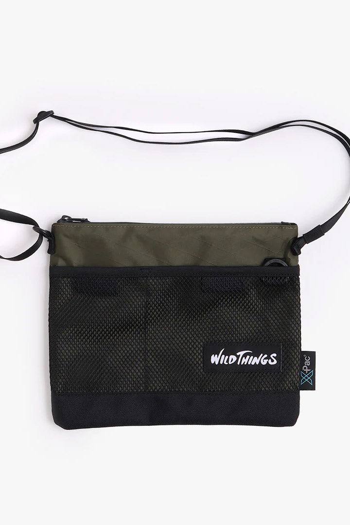 Wild Things Japan X-PAC SACHOSH Bag / Olive | AT EASE SHOP