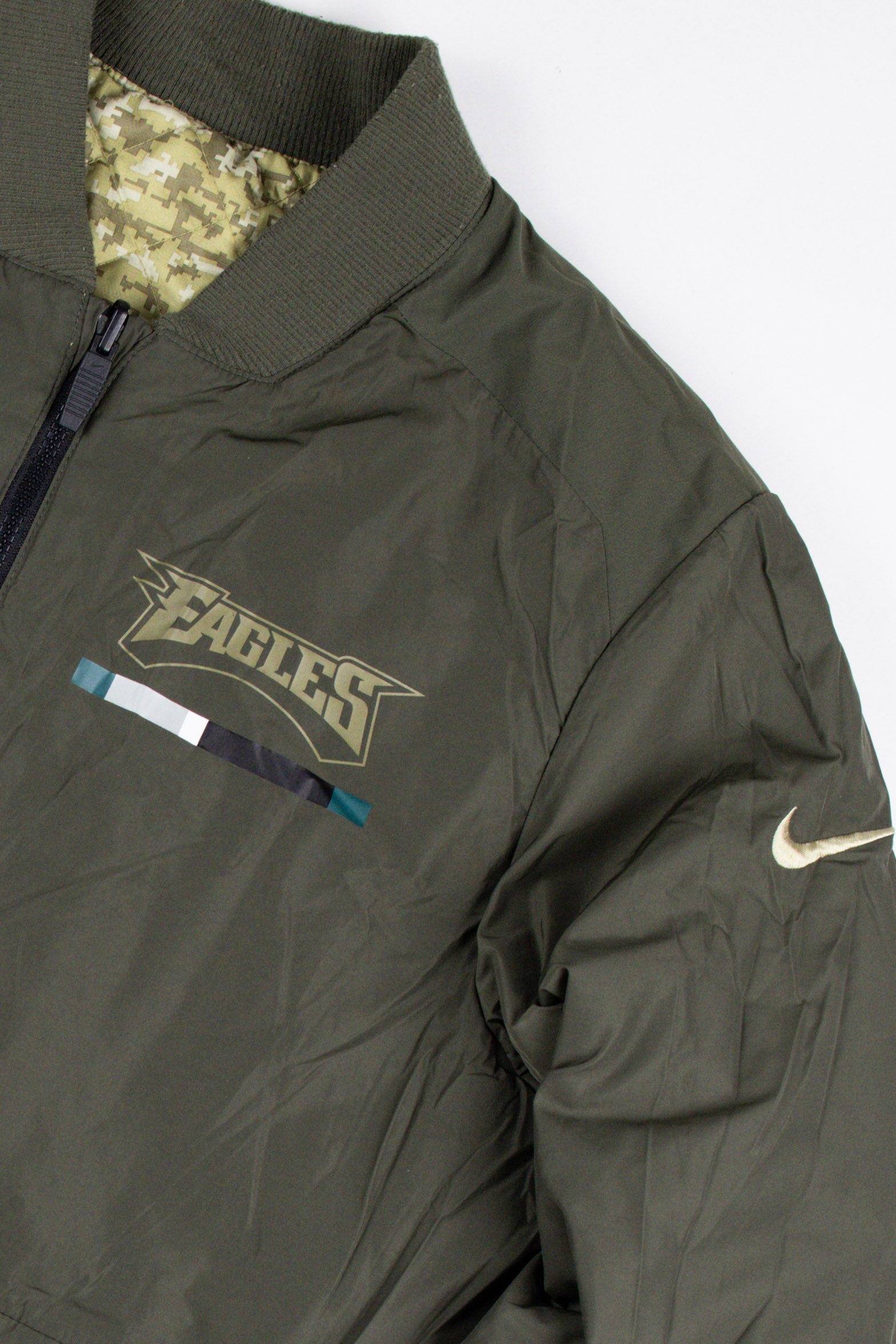 Nike NFL Salute To Service Reversible Jacket Philadelphia Eagles M AT EASE SHOP